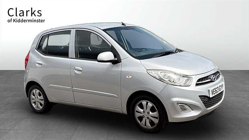 Silver Used 2013 Hyundai i10 Active Hatchback | £3,595 (A bit pricey) - Image 1/4