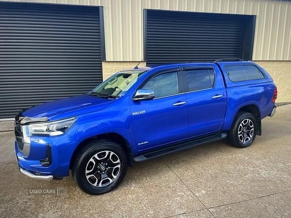 Blue Used 2021 Toyota HiLux Pickup | £19,950 (Super price) - Image 1/4