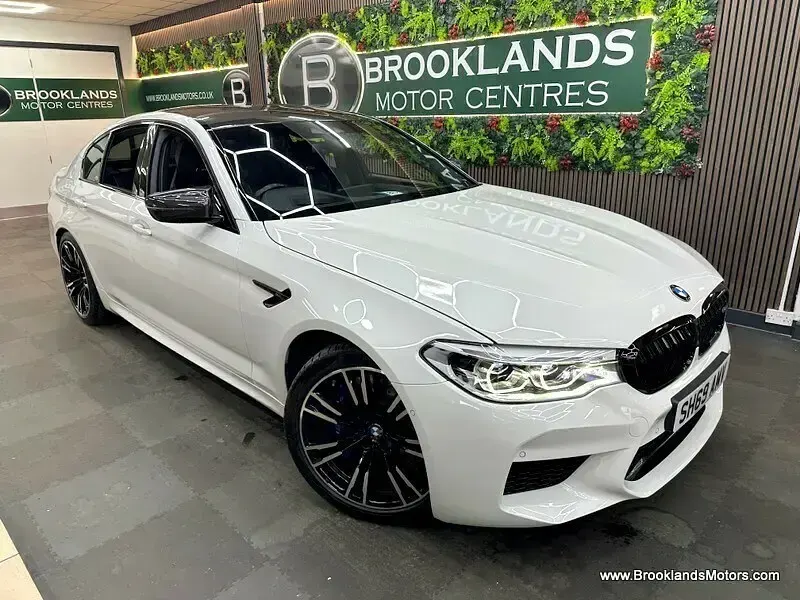 Begagnad BMW M5 Comfort Edition 2019 Vit Sedan