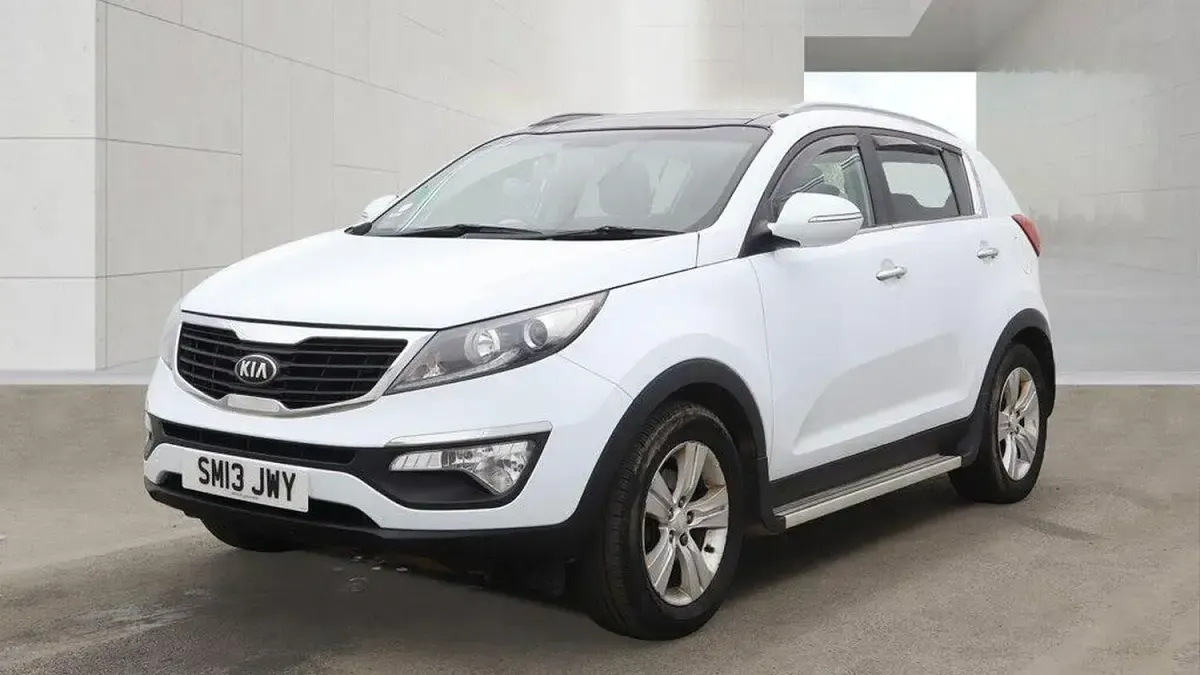 Used Kia Sportage 135 HP (99 kW) 2013 White SUV