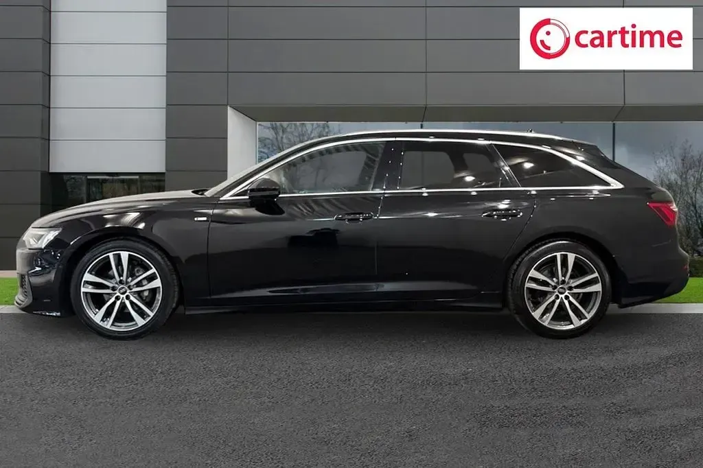 Used Audi A6 S-Line 204 HP (150 kW) 2021 Black Estate