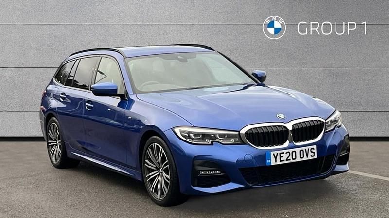 Blue Used 2020 BMW 320 M Sport Estate | £24,875 (Fair price) - Image 1/4