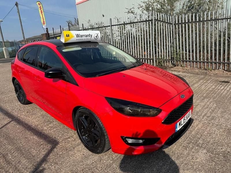 Red Used 2015 Ford Focus Zetec Hatchback | £3,500 (Super price) - Image 1/4