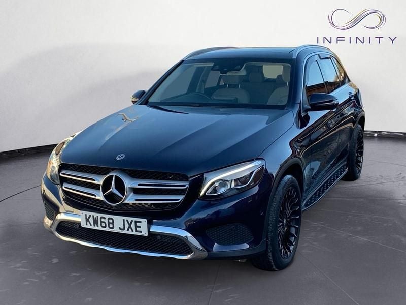 Blue Used 2018 Mercedes GLC220 Premium Plus Estate | £19,449 (Good price) - Image 1/4