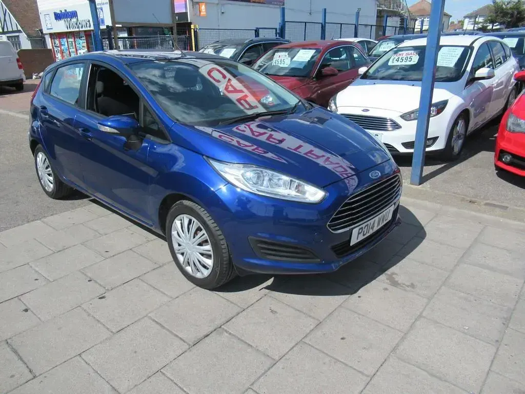 Used Ford Fiesta Style 2014 Blue Hatchback