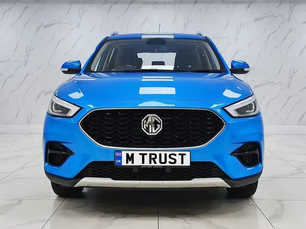 Used MG ZS Excite 111 HP (81 kW) 2022 Blue SUV