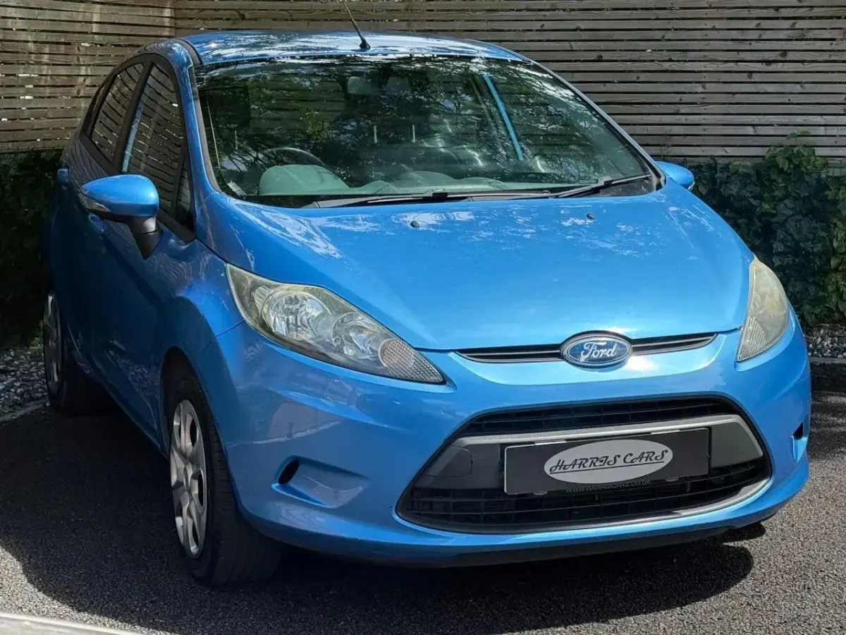 Used Ford Fiesta 96 HP (70 kW) 2010 Blue Hatchback