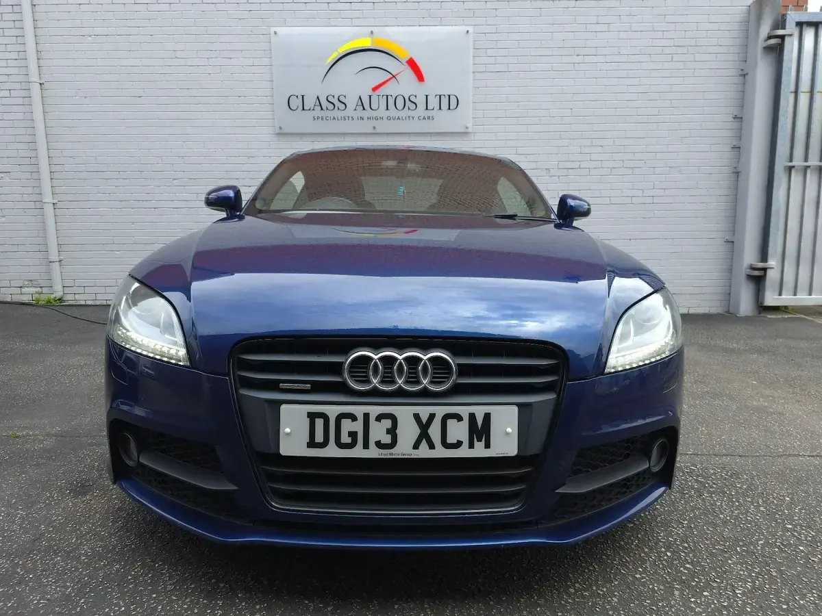 Used Audi TT Black Edition 170 HP (125 kW) 2013 Blue Coupe