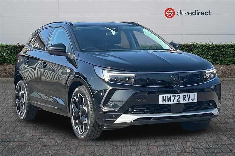 Used Vauxhall Grandland X Ultimate 130 HP (95 kW) 2023 Black SUV