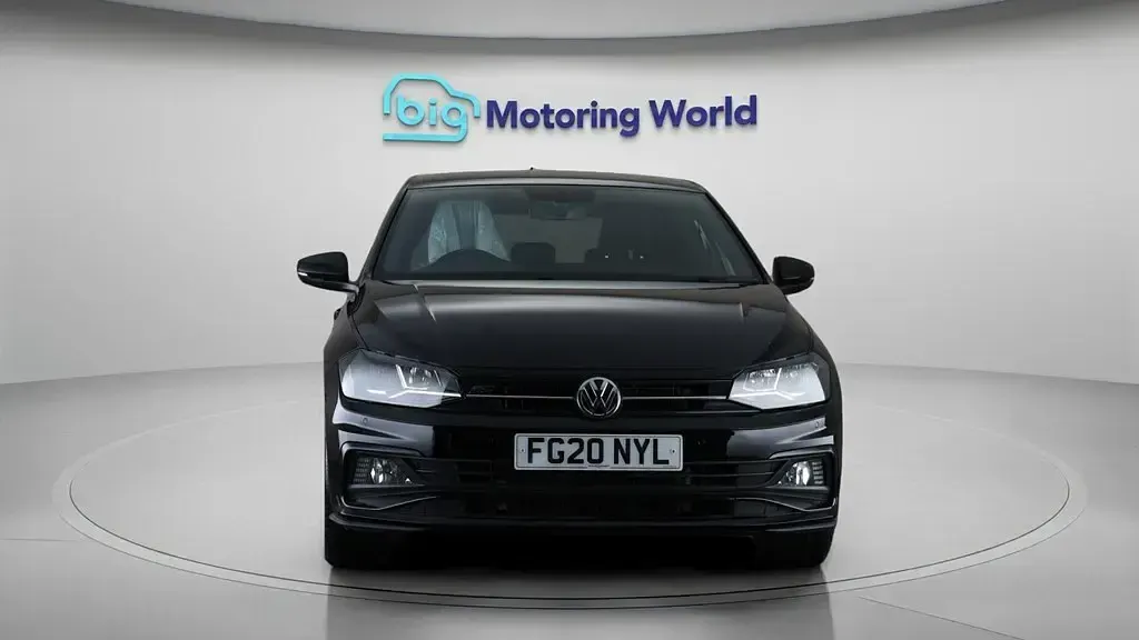 Used VW Polo R-line 115 HP (84 kW) 2020 Black Hatchback