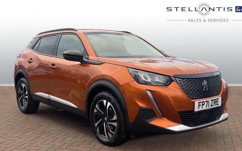 Orange Used 2021 Peugeot 2008 Allure Premium SUV | £12,772 (Fair price) - Image 1/3