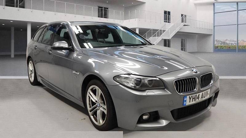 Grey Used 2014 BMW 520 M Sport Estate | £8,494 (Fair price) - Image 1/4