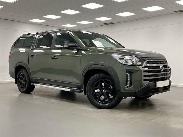 Green Used 2025 Ssangyong (KGM) Musso Pickup | £30,995 - Image 1/4