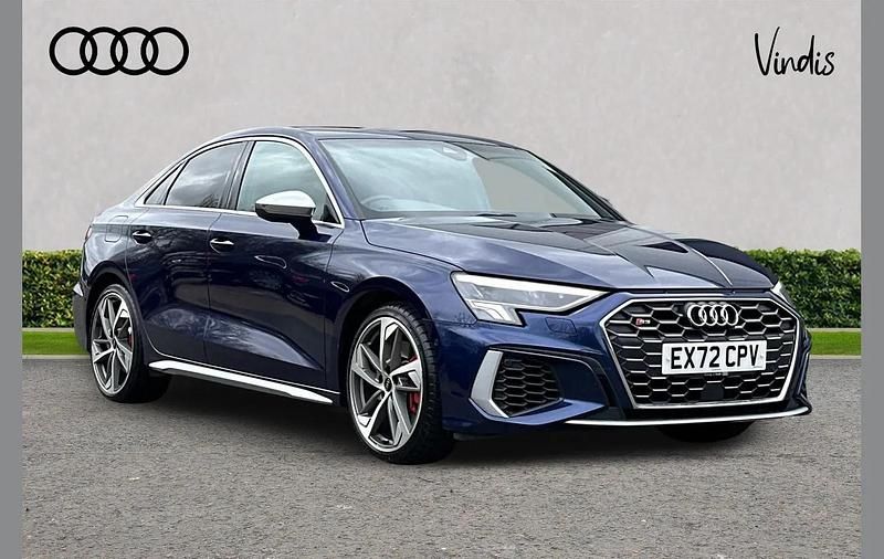 Used Audi S3 Comfort 310 HP (228 kW) 2022 Blue Sedan