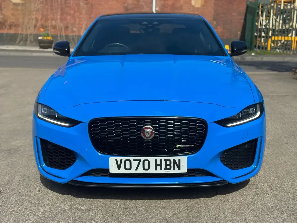 Used Jaguar XE S 250 HP (183 kW) 2020 Blue Sedan