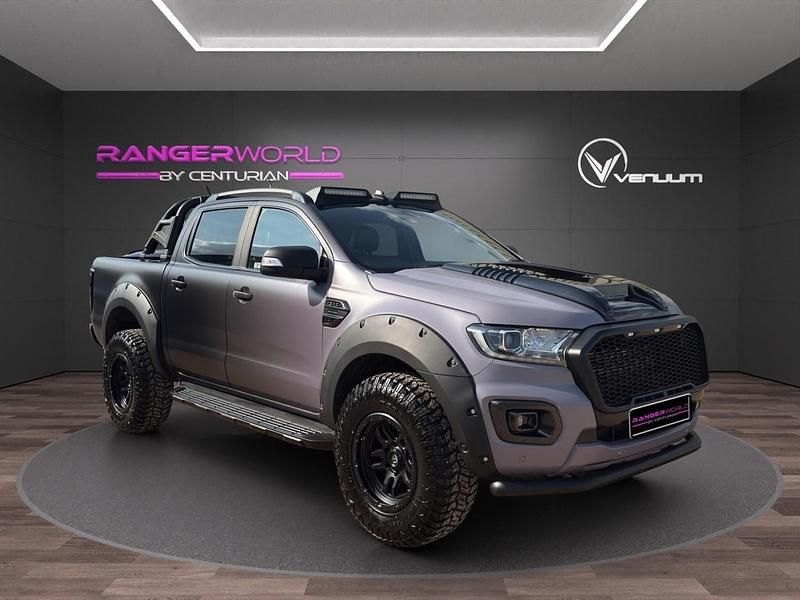 Silver Used 2022 Ford Ranger Wildtrack Pickup | £26,000 (Expensive) - Image 1/4