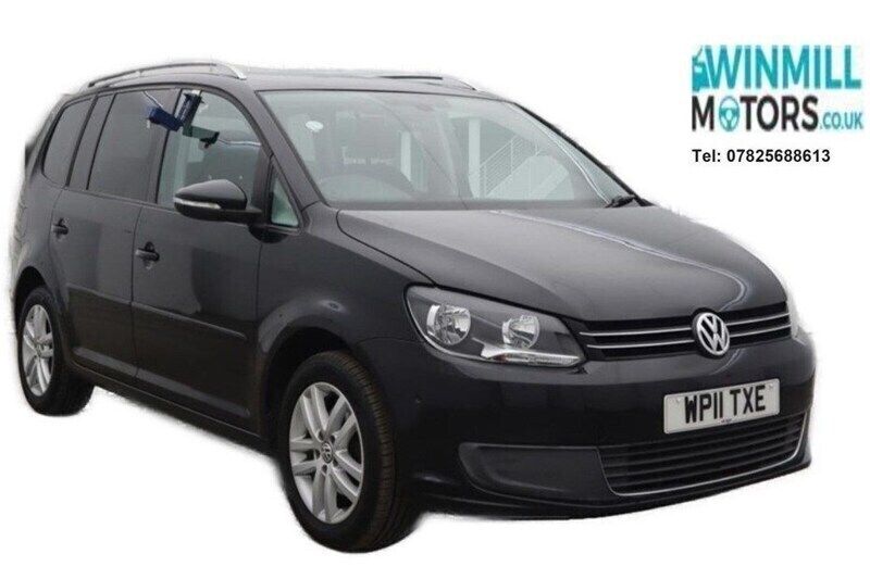 Black Used 2011 VW Touran SE MPV | £4,495 (Fair price) - Image 1/1