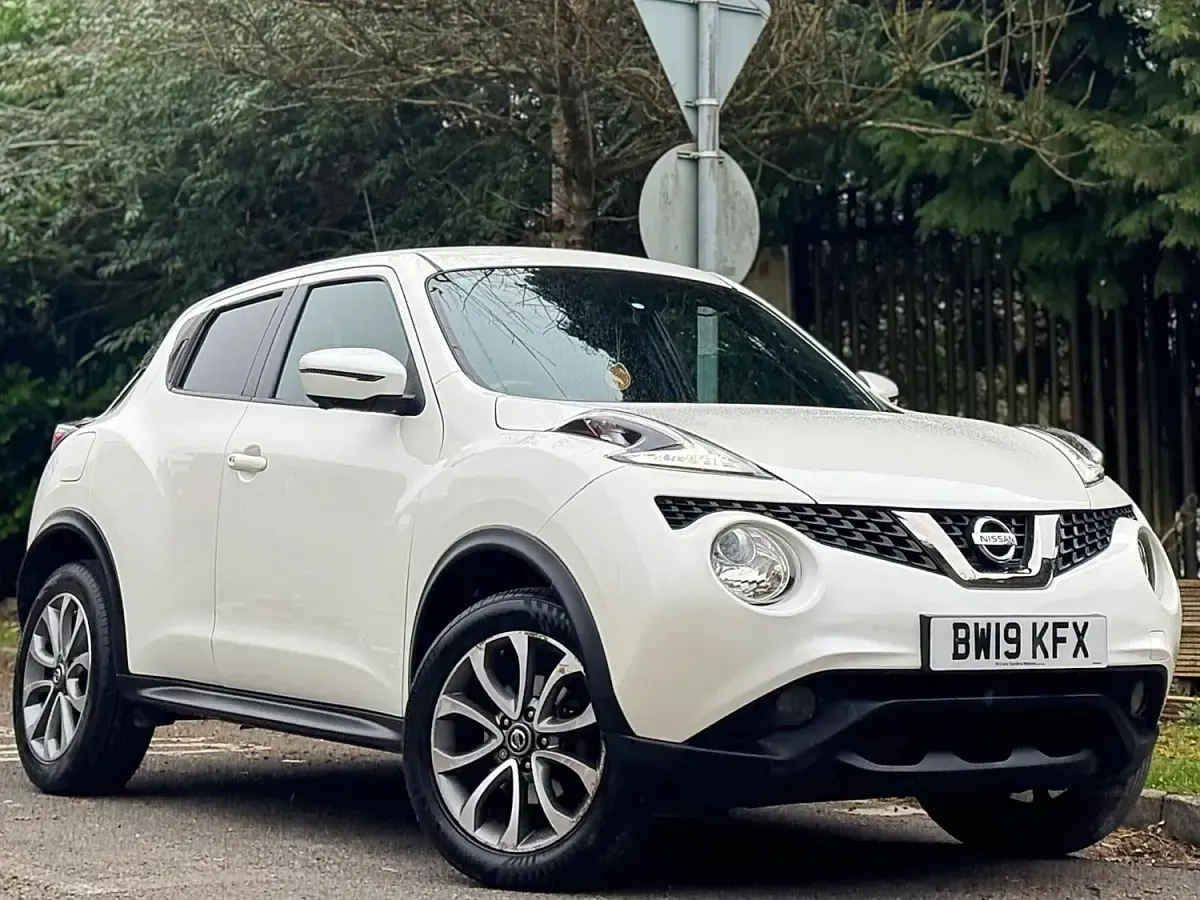 Second-hand Nissan Juke Tekna 112 CP (82 kW) 2019 Alb SUV