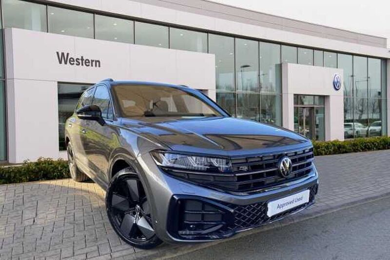 Grey Used 2025 VW Touareg Black Edition SUV | £59,891 (Expensive) - Image 1/4
