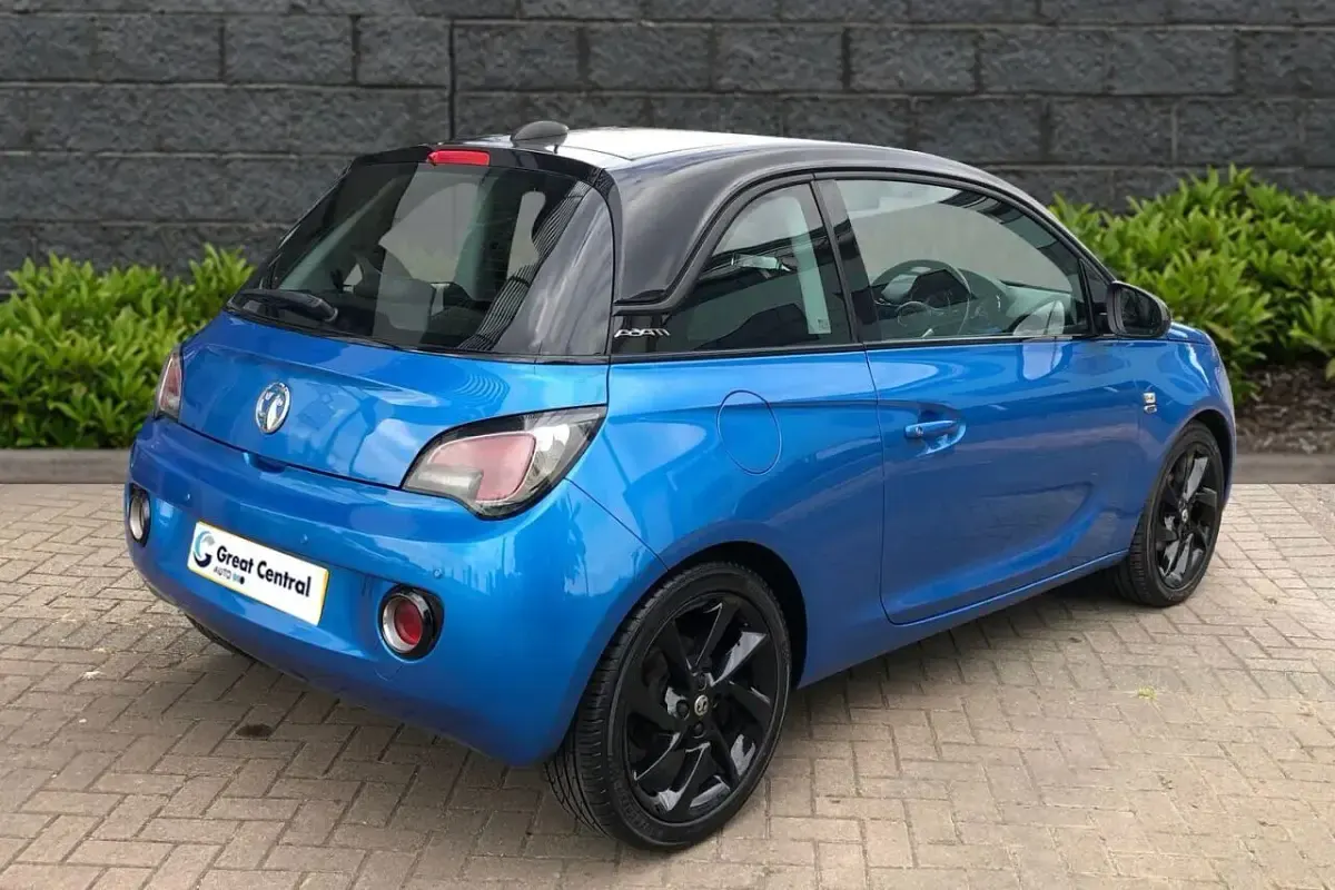 Used Vauxhall Adam 69 HP (50 kW) 2019 Blue Hatchback
