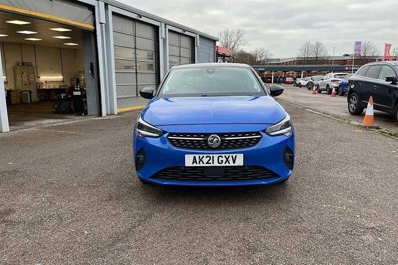 Used Vauxhall Corsa Elite 100 HP (73 kW) 2021 Blue Hatchback