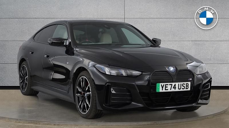 Black Used 2024 BMW i4 Comfort Edition Sedan | £47,950 (A bit pricey) - Image 1/4