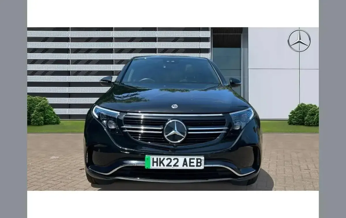 Used Mercedes EQC400 AMG Line Premium 300 kW (408 HP) 2022 Black SUV