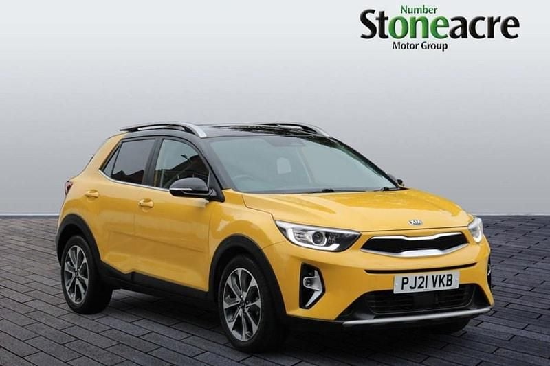 Yellow Used 2021 Kia Stonic 4 SUV | £11,495 (Good price) - Image 1/1
