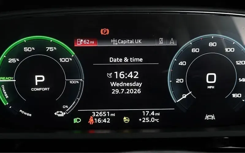 Used Audi e-tron Sportback Black Edition 230 kW (313 HP) 2021 Blue SUV