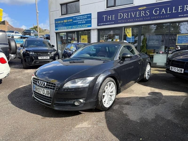 Used Audi TT Roadster 200 HP (147 kW) 2007 Black Cabriolet