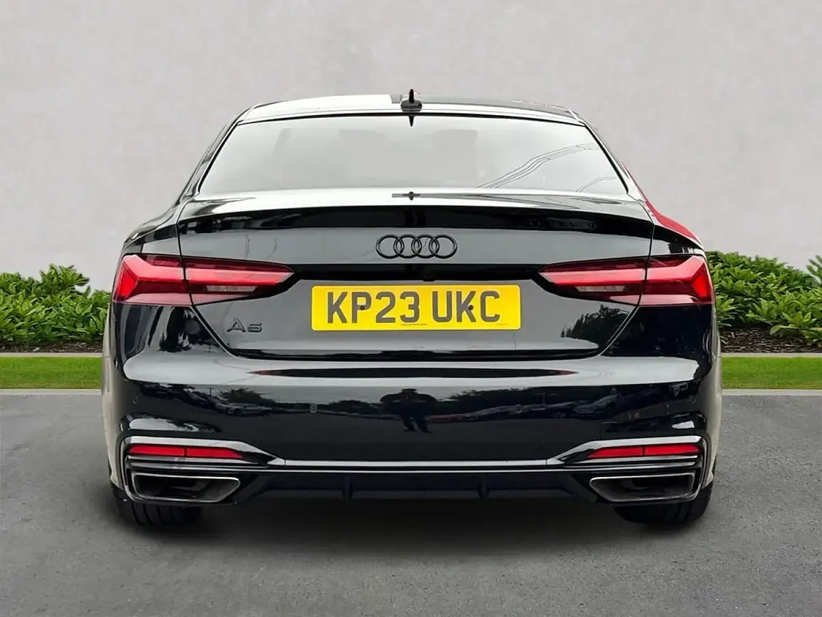 Used Audi A5 Black Edition 150 HP (110 kW) 2023 Black Coupe