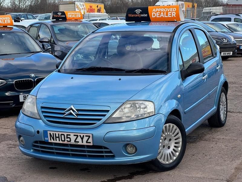Used Citroën C3 Exclusive 2005 Blue Hatchback