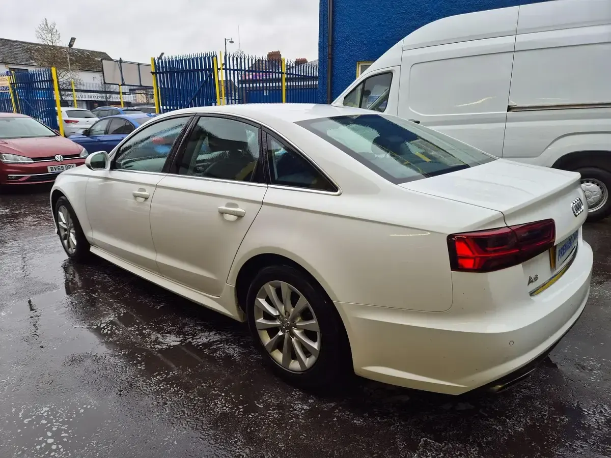 Used Audi A6 190 HP (139 kW) 2016 White Sedan