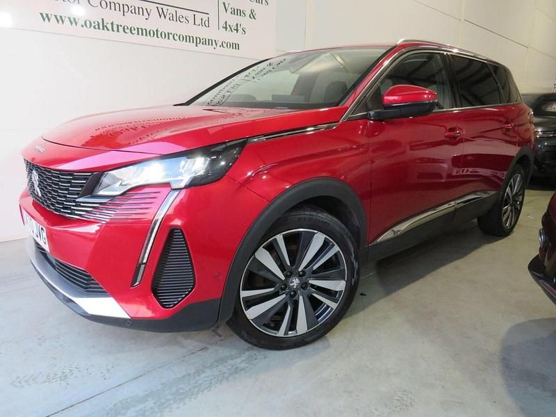 Red Used 2021 Peugeot 5008 Allure Premium Hatchback | £15,495 (Fair price) - Image 1/4