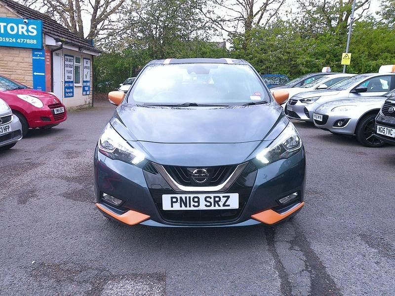 Begagnad Nissan Micra Acenta 2019 Grå Halvkombi