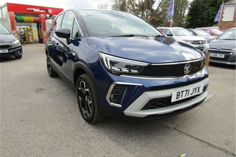 Blue Used 2021 Vauxhall Crossland X Elite SUV | £13,950 (A bit pricey) - Image 1/3