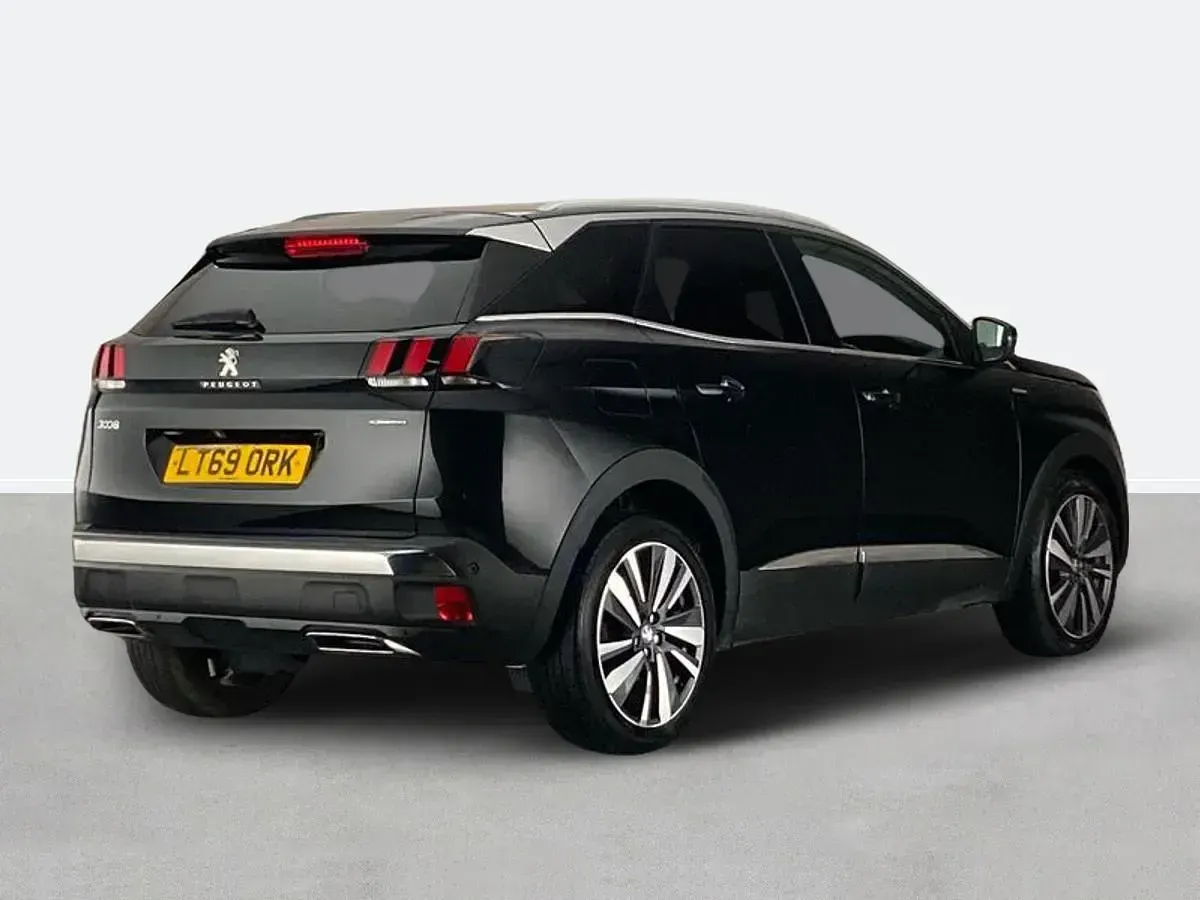 Used Peugeot 3008 GT-line 2019 Black SUV