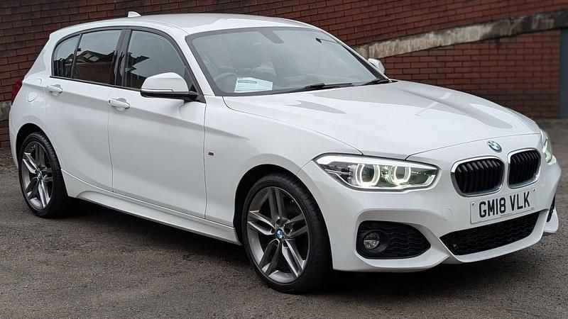 Used BMW 120 M Sport 2018 White Hatchback