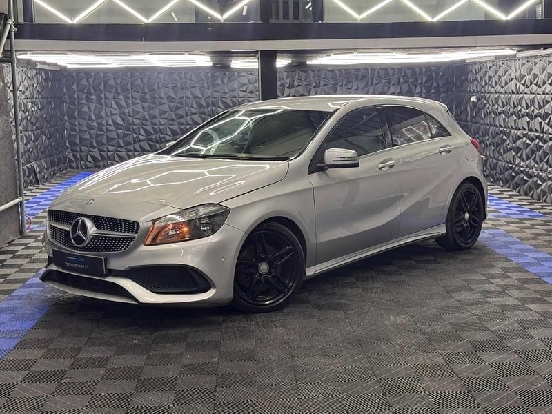 Used Mercedes A220 AMG line 2016 Silver Hatchback