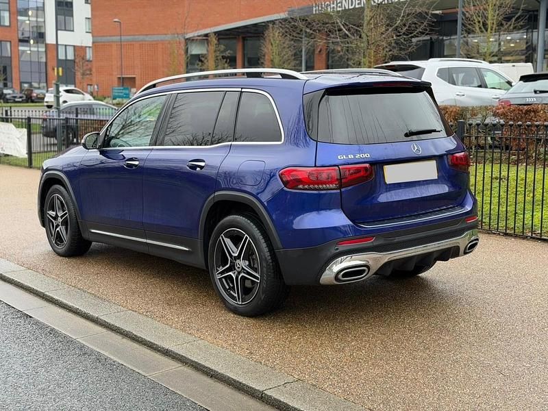 Used Mercedes GLB200 AMG Line Premium 163 HP (119 kW) 2023 Blue SUV