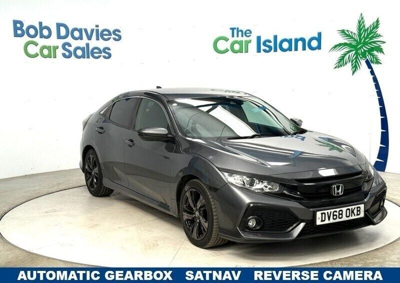 Grey Used 2018 Honda Civic SR Hatchback | £12,100 (Fair price) - Image 1/4