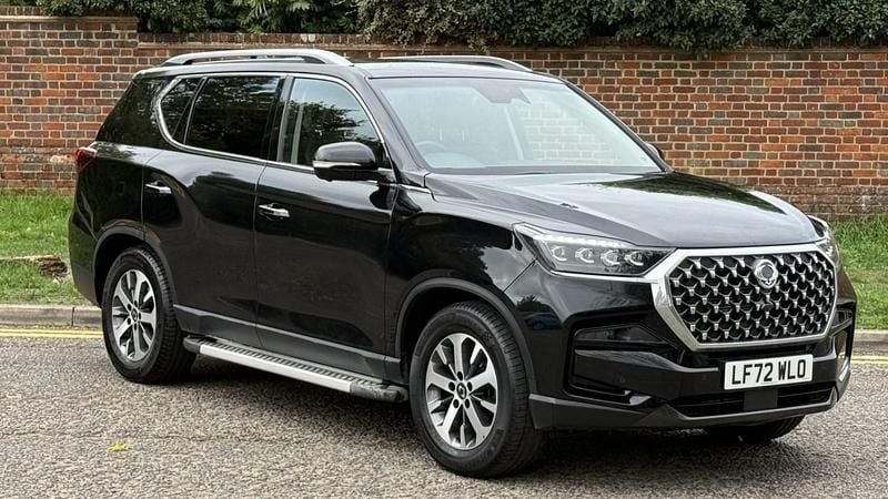 Black Used 2022 Ssangyong (KGM) Rexton SUV | £28,499 - Image 1/4