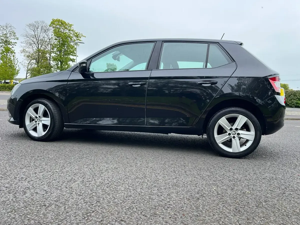 Used Skoda Fabia SE L 2015 Black Hatchback