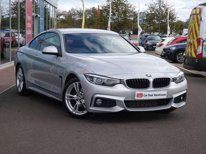 Silver Used 2018 BMW 420 M Sport Coupe | £14,499 (Fair price) - Image 1/4