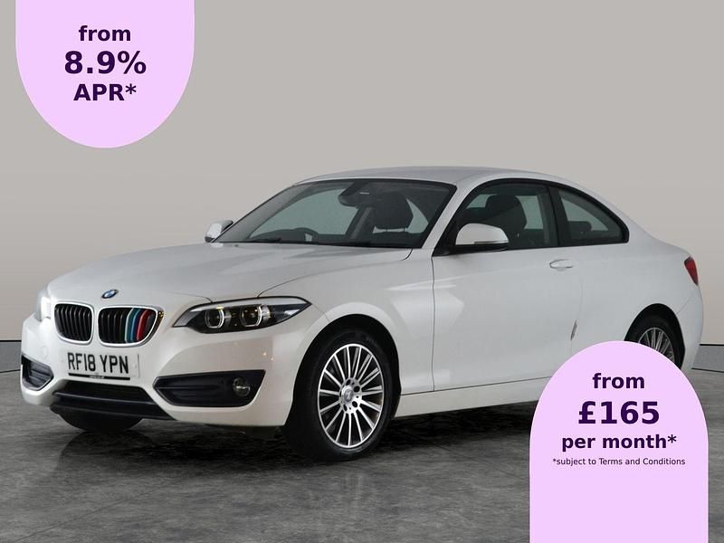 White Used 2018 BMW 218 Sport Line Coupe | £10,207 (Good price) - Image 1/2