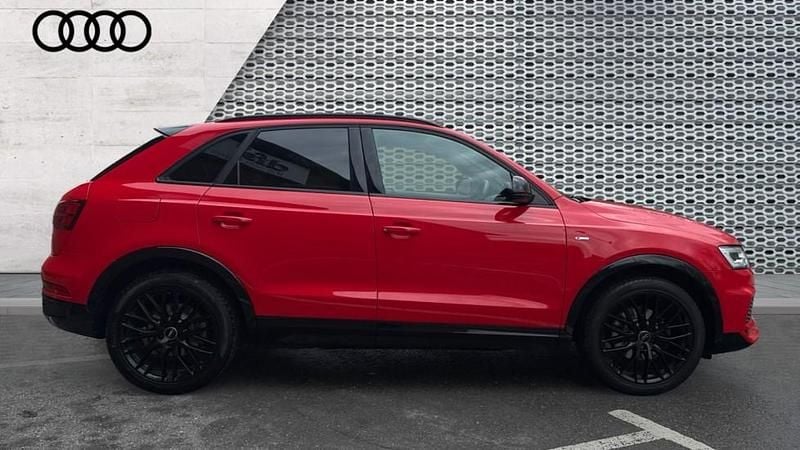 Used Audi Q3 Black Edition 180 HP (132 kW) 2018 Red SUV