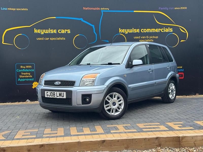 Blue Used 2008 Ford Fusion Zetec Hatchback | £3,290 (Expensive) - Image 1/3