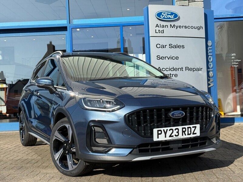 Blue Used 2023 Ford Fiesta Active Hatchback | £14,495 (Fair price) - Image 1/4