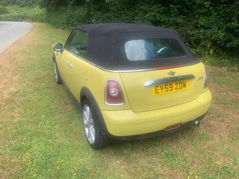 Used Mini Cooper Cabriolet 2009 Yellow Cabriolet