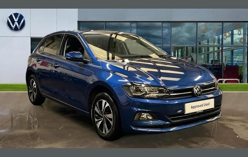 Used VW Polo Match 95 HP (69 kW) 2021 Reef blue metallic  Hatchback